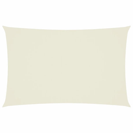 Vidaxl zonnescherm rechthoekig 2x4,5 m oxford stof crèmekleurig