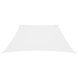 Vidaxl zonnezeil trapezium 3 5x4 m oxford stof wit