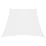 Vidaxl zonnescherm trapezium 4 5x4 m oxford stof wit