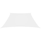 Vidaxl zonnescherm trapezium 4 5x4 m oxford stof wit
