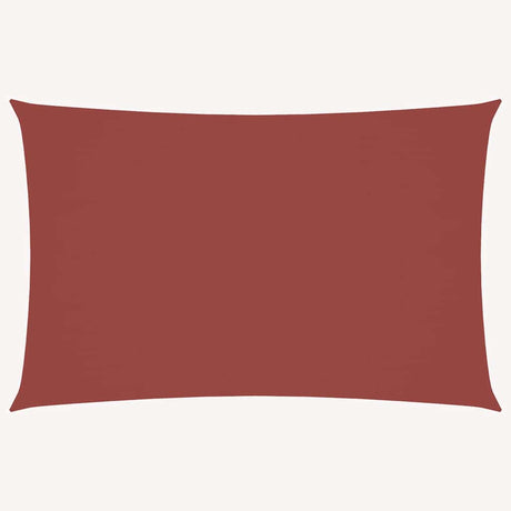Vidaxl zonnescherm rechthoekig 5x8 m oxford stof terracottakleurig