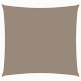 VidaXL Zonnescherm vierkant 2x2 m oxford stof taupe