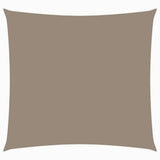 Vidaxl zonnescherm vierkant 4,5x4,5 m oxford stof taupe