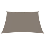 VidaXL Zonnescherm vierkant 7x7 m oxford stof taupe