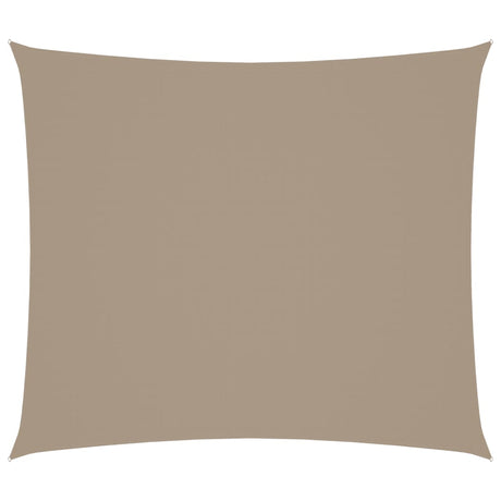 Vidaxl zonnescherm rechthoekig 2x2,5 m oxford stof taupe