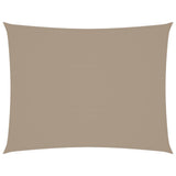 Vidaxl zonnescherm rechthoekig 2x3,5 m oxford stof taupe