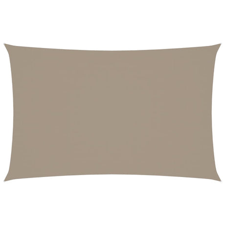Vidaxl zonnescherm rechthoekig 2x4,5 m oxford stof taupe