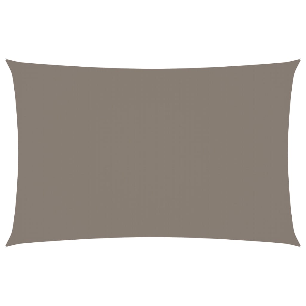 VidaXL Zonnescherm rechthoekig 2x5 m oxford stof taupe