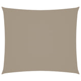 VidaXL Zonnescherm rechthoekig 2,5x3 m oxford stof taupe