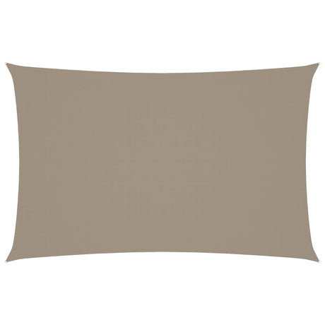 VidaXL Zonnescherm rechthoekig 2,5x5 m oxford stof taupe