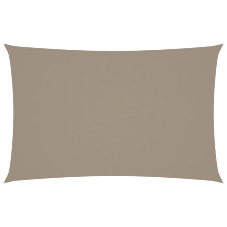 Vidaxl zonnescherm rechthoekig 2,5x5 m oxford stof taupe