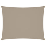 Vidaxl zonnescherm rechthoekig 3x4,5 m oxford stof taupe