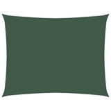 Vidaxl schaduwdoek rechthoekig 3x6 m oxford stof donkergroen