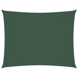 Vidaxl schaduwdoek rechthoekig 5x7 m oxford stof donkergroen