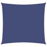 VidaXL Zonnescherm vierkant 2,5x2,5 m oxford stof blauw