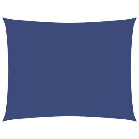 Vidaxl schaduwdoek rechthoekig 6x8 m oxford stof blauw