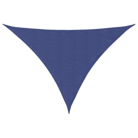 Vidaxl zonnescherm driehoekig 5x6x6 m oxford stof blauw