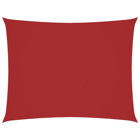 Vidaxl schaduwdoek rechthoekig 2x3,5 m oxford stof rood