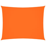 Vidaxl zonnescherm rechthoekig 4x6 m oxford stof oranje