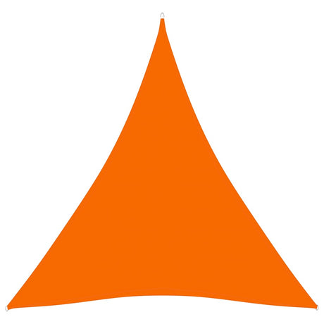Vidaxl zonnescherm driehoekig 3,6x3,6x3,6 m oxford stof oranje