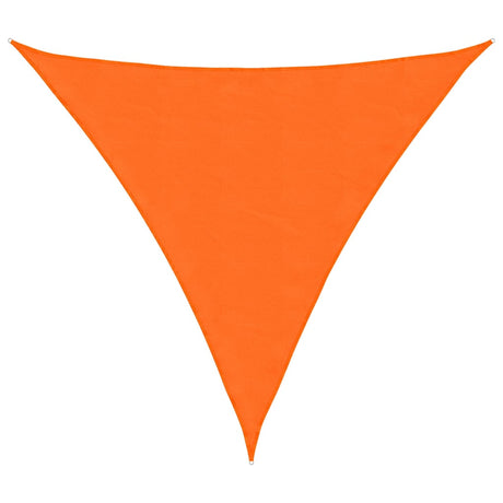 Vidaxl zonnescherm driehoekig 6x6x6 m oxford stof oranje