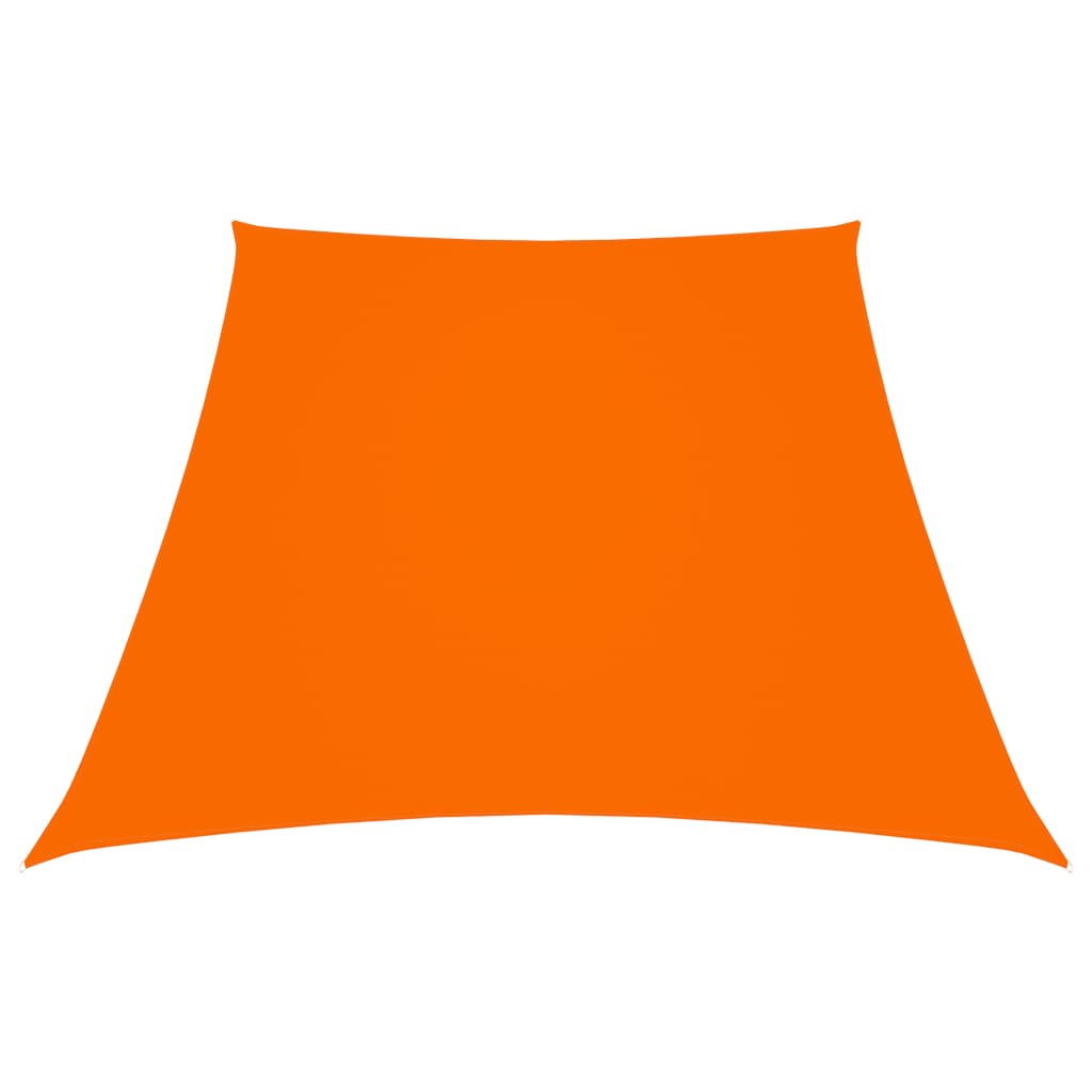 VidaXL Zonnezeil trapezium 2 4x3 m oxford stof oranje