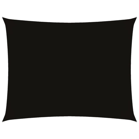 Vidaxl zonnescherm rechthoekig 4x6 m oxford stof zwart