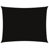 Vidaxl zonnescherm rechthoekig 6x7 m oxford stof zwart