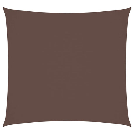 Vidaxl zonnescherm vierkant 3,6x3,6 m oxford stof bruin