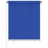 VidaXL Rolgordijn voor buiten 120x140 cm HDPE blauw