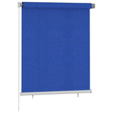 VidaXL Rolgordijn voor buiten 120x140 cm HDPE blauw