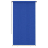 VidaXL Rolgordijn voor buiten 120x230 cm HDPE blauw