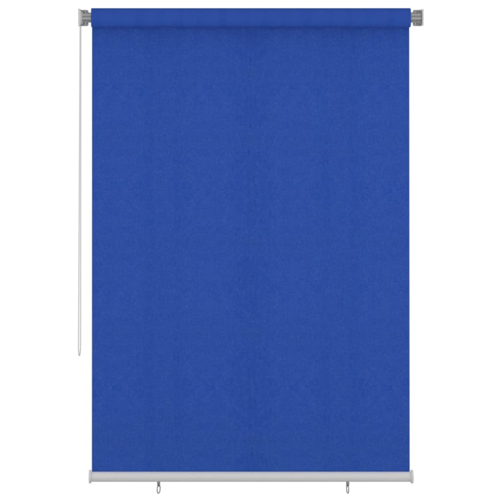 Vidaxl rolgordijn voor buiten 160x230 cm hdpe blauw