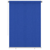 Vidaxl rolgordijn voor buiten 160x230 cm hdpe blauw