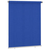 VidaXL Rolgordijn voor buiten 180x230 cm HDPE blauw