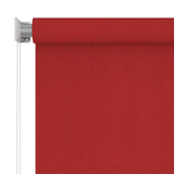 Vidaxl rolgordijn voor buiten 60x140 cm hdpe rood