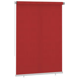 VidaXL Rolgordijn voor buiten 160x230 cm HDPE rood