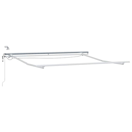 Vidaxl zijde frame wit 3 x 2,5 m aluminium