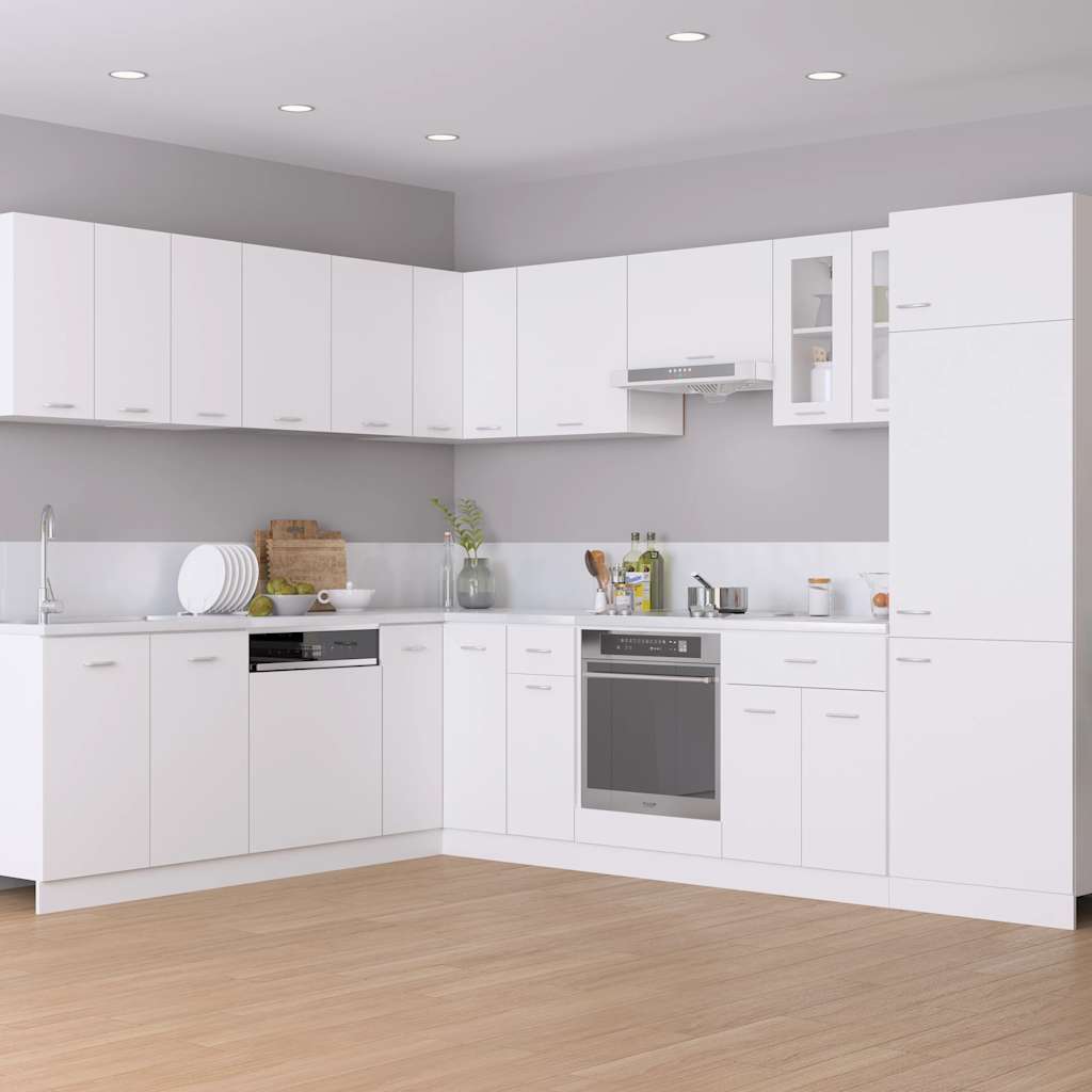Vidaxl wastafelonderkast lyon 80x46x81,5 cm bewerkt hout wit