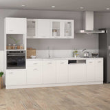 Vidaxl vaatwasserpaneel lyon 59,5x3x67 cm bewerkt hout wit
