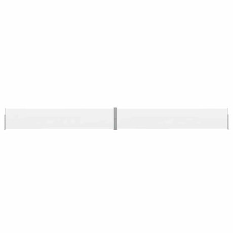 Vidaxl tuinscherm uittrekbaar 140x1200 cm crème