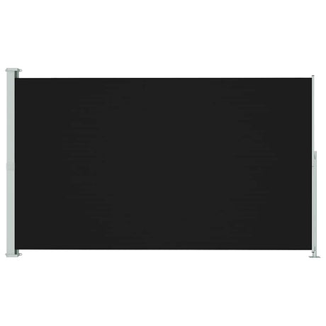 Vidaxl tuinscherm uittrekbaar 180x300 cm zwart