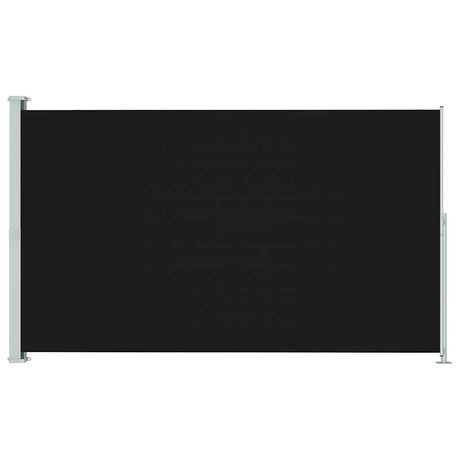 Vidaxl tuinscherm uittrekbaar 200x300 cm zwart