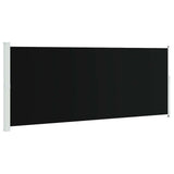 Vidaxl tuinscherm uittrekbaar 200x500 cm zwart