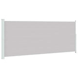 Vidaxl tuinscherm uittrekbaar 200x500 cm grijs