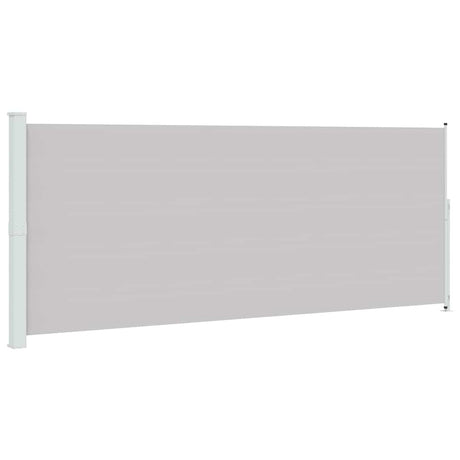 Vidaxl tuinscherm uittrekbaar 200x500 cm grijs