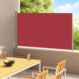 VidaXL Tuinscherm uittrekbaar 220x300 cm rood