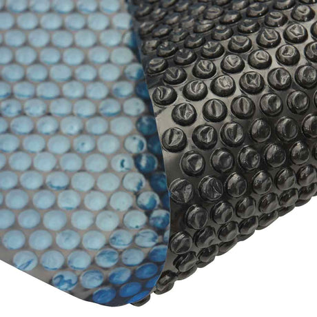 Vidaxl zwembadfolie solar drijvend 210 cm pe zwart en blauw