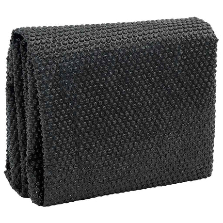 Vidaxl zwembadfolie solar drijvend 488x244 cm pe zwart en blauw