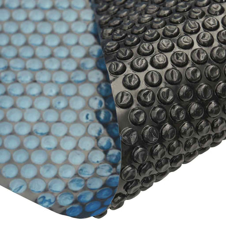 Vidaxl zwembadfolie solar drijvend 488x244 cm pe zwart en blauw